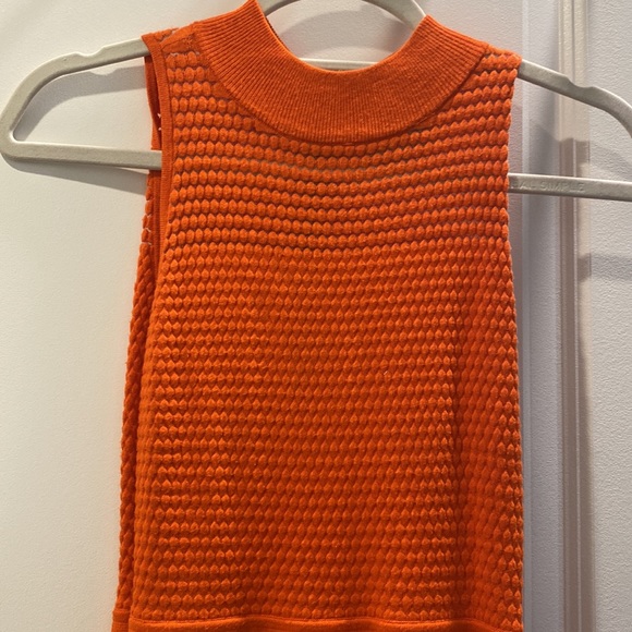 Bright orange Milly dress - petite - Picture 3 of 3